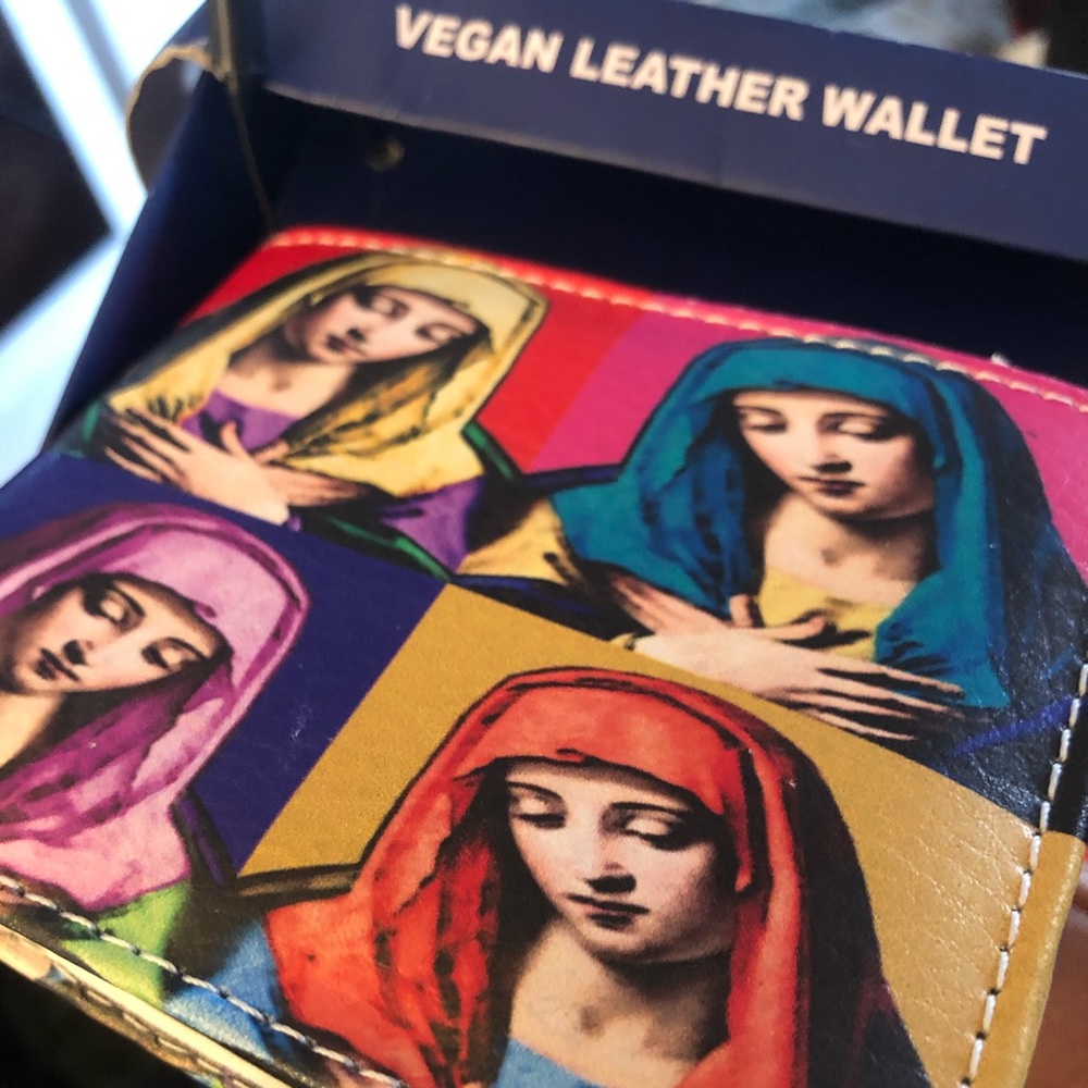 Virgin Mary Vegan Leather Wallet